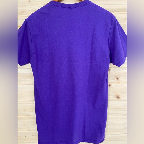 NEW Fruit of the Loom Small Purple Cotton FedEx Ground Logo T-Shirt Unisex Logo - Picture 4 of 8